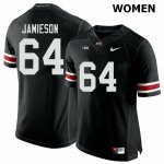 Women's Ohio State Buckeyes #64 Jack Jamieson Black Nike NCAA College Football Jersey Sport HUF4644WC